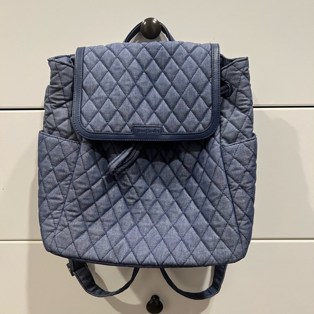 Vera Bradley Moonlight Navy Backpack